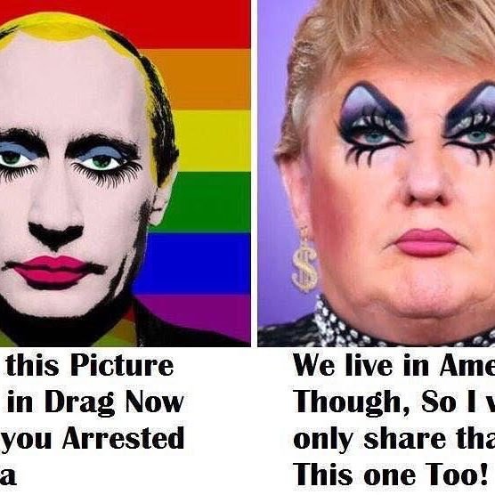 #putin #putinspuppet #putinsbitch #notmypresident