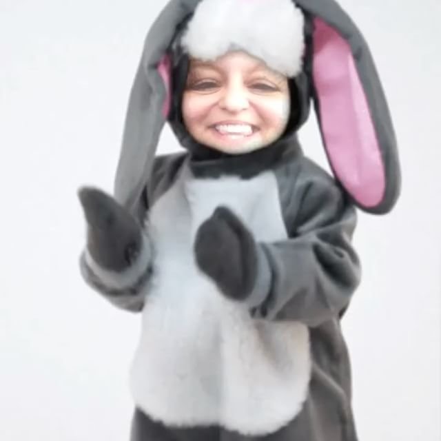 This evil bunny is gonna leave rotten eggs for you. 😂😂😂