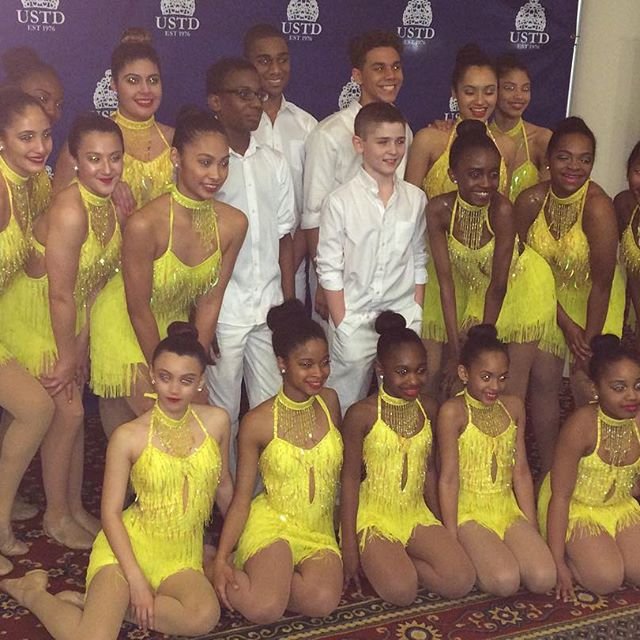 1st place large group. #USTD #ultimatedanceacademy #Wepa @_seanhaggerty_  great jobs guys @__seanhaggerty__