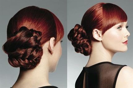 Trendy Prom Hairstyles: How to Create a Braided Fishtail Chignon