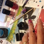 Marble Nail Art Tutorial Photo Property of Ask the Pro Stylist