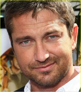 Gerard Butler: Men's Hairstyles for Round Faces.