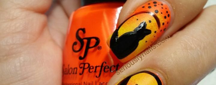 Halloween Nail Art created by Seriously Nails