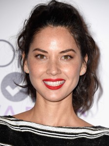 Olivia Munn at The 2015 People's Choice Awards.
