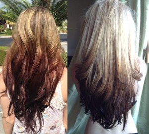 Hair Color Advice: Reverse Ombre