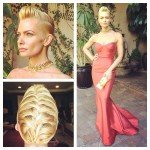 Jaime Pressly's Faux Hawk Braid