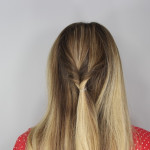 Loose Braid Tutorial: The Stacked Topsy Tail Braid