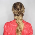Loose Braid Tutorial: The Stacked Topsy Tail Braid