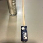 Holiday Manicure: Snowflake Nail Designs by Alessia