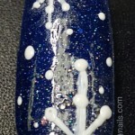 Holiday Manicure: Snowflake Nail Designs by Shannon of Seriously Nails
